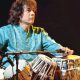 Great Indian Musical Legend - Zakir Hussain Plays Tabla In A Concert.
