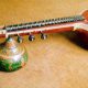 An Ancient Musical Instrument Veena On Display.